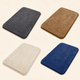 Soft Bathroom Floor Mat – Water Absorbent Anti-Slip Plush Rug Bedroom Door
