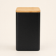 Sealed Storage Jar with Bamboo Lid – Kitchen Tea Coffee Spice Canister Tin