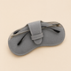Sunglasses Case Pouch – Sandal Shaped PU Leather Eyewear Bag Portable Glasses Protector