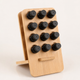 Bamboo Essential Oil Rack – 12 Bottle Display Stand Desk Organizer Natural Wood