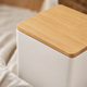 Sealed Storage Jar with Bamboo Lid – Kitchen Tea Coffee Spice Canister Tin