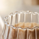 Wavy Glass Tumbler Set – Borosilicate Coffee Cup Iced Drink Home Bar Decor