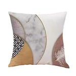 Geometric Cushion Cover – Modern Luxury Living Room Sofa Decor Pillow Case