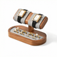 Wooden Watch Display Stand with Jewelry & Ring Tray – Single and Double Watch Holder