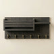 Wall Mounted Key Rack – Entryway Organizer with Shelf, 6 Hooks, Rustic Wood for Home, Hallway
