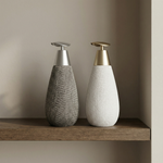 Minimalist Soap Dispenser – Ceramic 400ml Soap Pump for Bathroom or Kitchen Decor