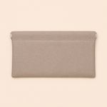 Self-Closing Long Wallet – Passport ID Cash Pouch Faux Leather Slim Travel Organizer