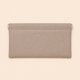 Self-Closing Long Wallet – Passport ID Cash Pouch Faux Leather Slim Travel Organizer