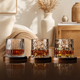 Crystal Tumbler Whiskey Glass – Textured Spinning Base, Cocktail, Bourbon, Bar Decor