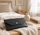 Slim Cash Envelope Wallet – PU Leather Snap Pouch Budget Organizer Women Purse