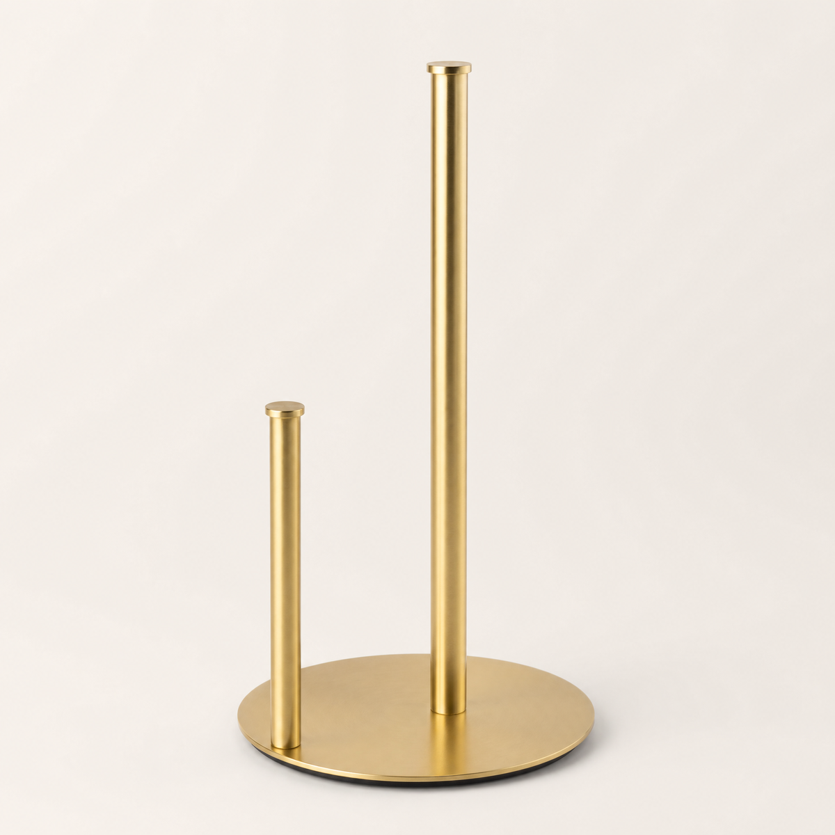 Paper Towel Holder – Stainless Steel Countertop Dispenser for Kitchen, Weighted Base