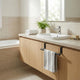 Stainless Steel Over Cabinet Towel Rack – Kitchen & Bathroom Organizer
