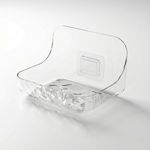 Adhesive Acrylic Bathroom Shelf – No Drill Wall Mount Storage for Shower Bath & Vanity Organizer