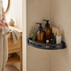 Corner Shower Caddy – No Drill Adhesive Bathroom Shelf Storage Rack Organizer
