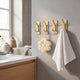 Gold Wall Hook – Stainless Steel Adhesive Towel Rack Bathroom Storage Hat Hanger Coat Holder