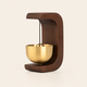 Door Opening Bell – Solid Wood Magnetic Wind Chime, Entry Reminder, Housewarming Gift