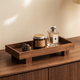 Wooden Serving Tray – Japanese Style Tea Tray Coffee Display Organizer Home Decor Minimalist