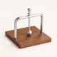 Napkin Holder for Table – Wood Base Metal Frame Cafe Restaurant Kitchen Decor