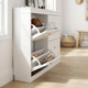 4-Door Shoe Rack – 8 Shelves, Shoe Storage Cabinet, Home Furniture