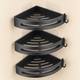 Corner Shower Caddy – No Drill Adhesive Bathroom Shelf Storage Rack Organizer