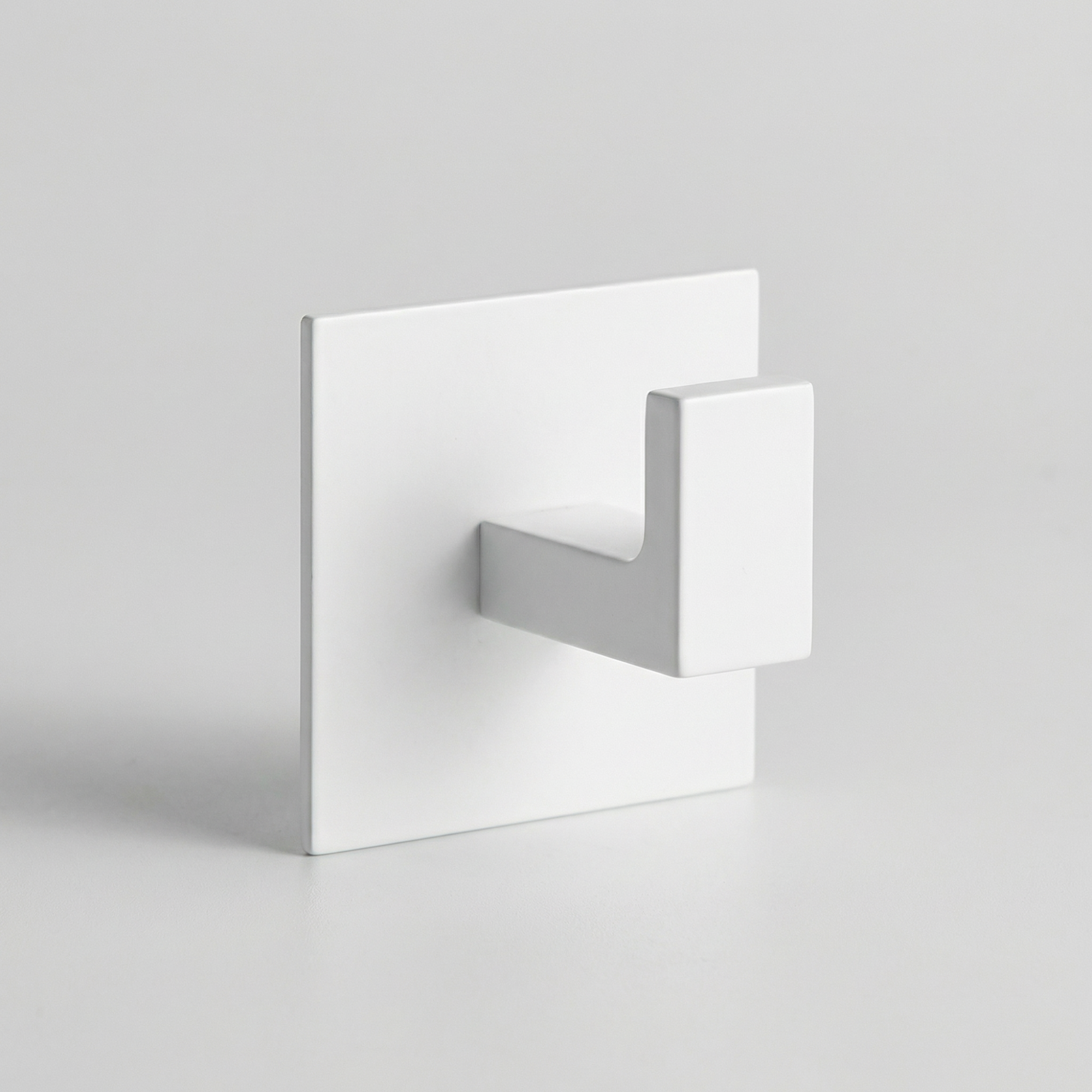 Aluminum Adhesive Wall Hook – Square Hooks for Bathroom, Kitchen & Storage
