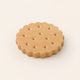 Wooden Biscuit Coaster – Cute Cookie Shape Desk Pad, Housewarming or Birthday Gift