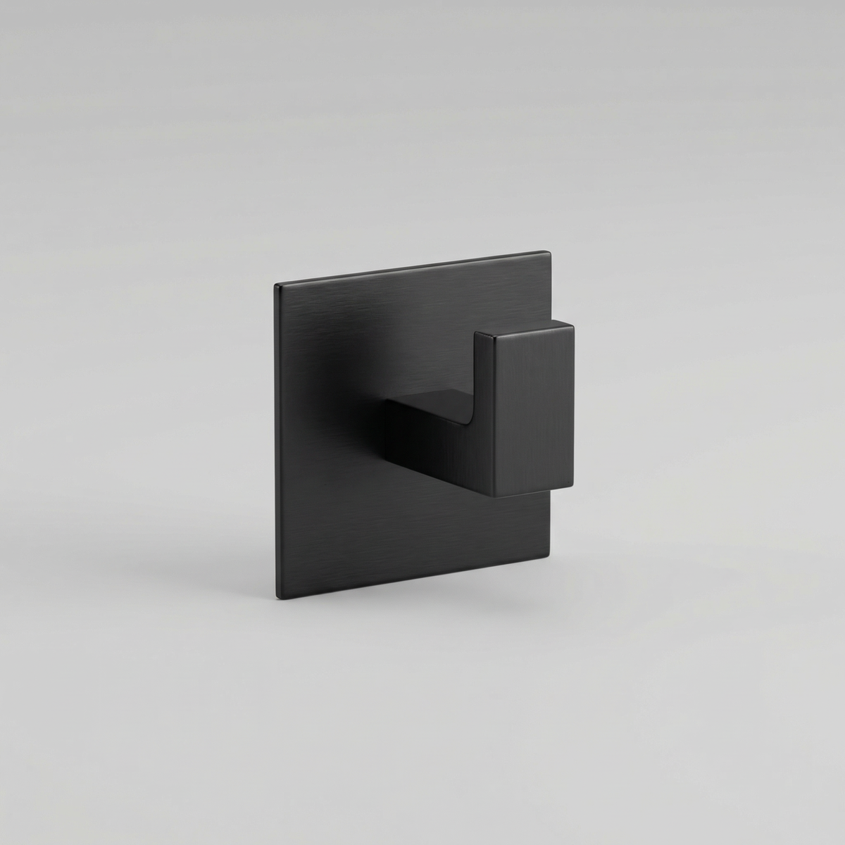Aluminum Adhesive Wall Hook – Square Hooks for Bathroom, Kitchen & Storage