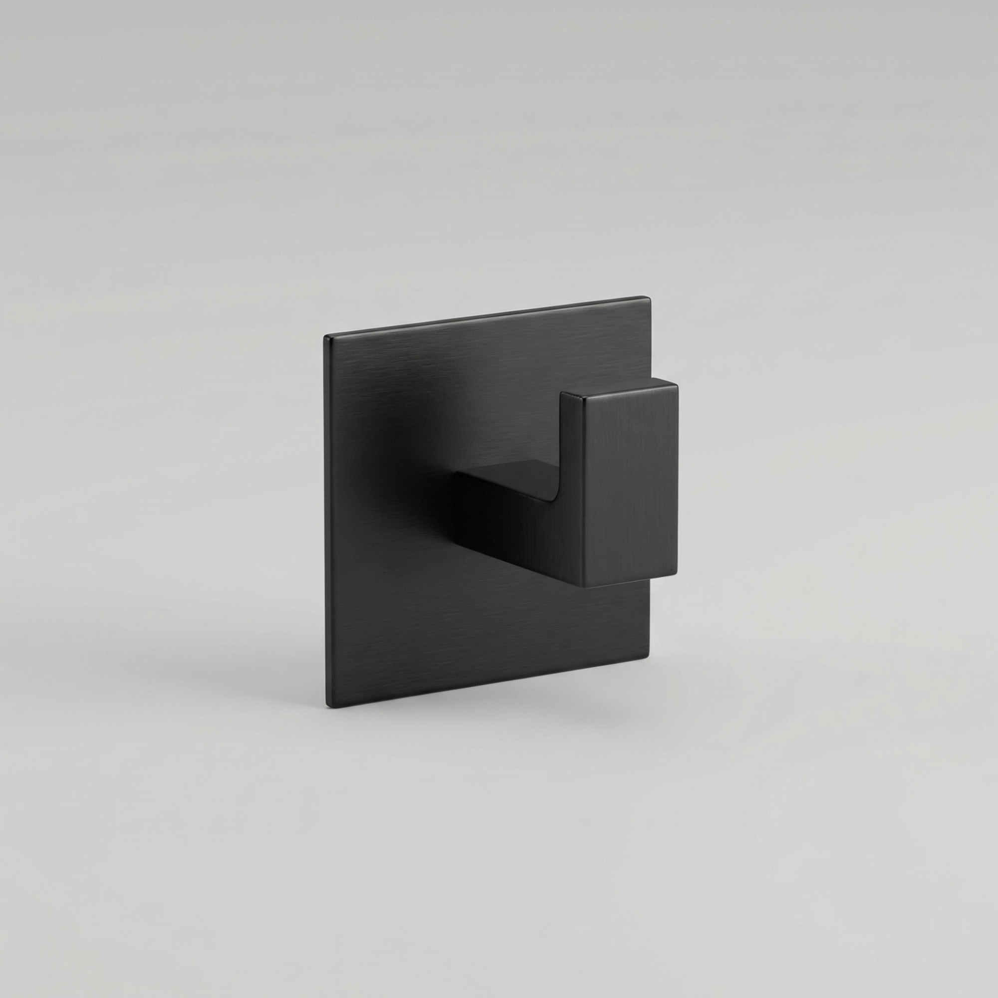 Aluminum Adhesive Wall Hook – Square Hooks for Bathroom, Kitchen & Storage