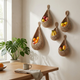 Handwoven Hemp Basket – Wall Hanging Storage for Kitchen, Entryway and Modern Wall Decor