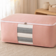 Foldable Clothing Storage Bag – Wardrobe Organizer for Blankets Quilts Pillows Bedding