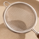 Fine Mesh Strainer – Wood Handle Kitchen Sieve for Tea Matcha Flour Pasta Juice Baking Cooking