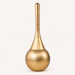 Sculptural Toilet Brush with Holder – Long Handle Bathroom Brush, Minimalist Design