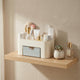 Makeup Storage Box – Multi-Compartment Desktop Organizer with Drawer for Bathroom Vanity Countertops