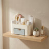 Makeup Storage Box – Multi-Compartment Desktop Organizer with Drawer for Bathroom Vanity Countertops