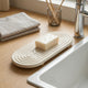 Diatomite Drying Tray – Quick Dry Draining Board for Soap, Bathroom Sink Organizer, Kitchen