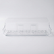 Adhesive Acrylic Bathroom Shelf – No Drill Wall Mount Storage for Shower Bath & Vanity Organizer