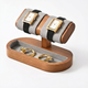 Wooden Watch Display Stand with Jewelry & Ring Tray – Single and Double Watch Holder
