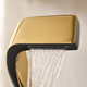 Basin Faucet Deck Mounted – Single Hole Hot Cold Brass Mixer Tap for Bathroom Sink
