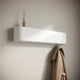 Floating Wall Coat Rack with Hidden Hooks & Shelf – Wall-Mounted Coat Organizer for functional decor