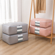 Foldable Clothing Storage Bag – Wardrobe Organizer for Blankets Quilts Pillows Bedding
