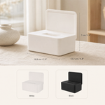 Wet Wipes Dispenser with Lid – Dustproof Tissue Box for Desk, Car, Home Office