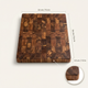 Double-Sided Acacia Wood Cutting Board - Professional Cooking Prep Board with End-Grain Style Look