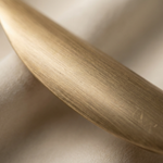 Solid Brass Gold Drawer Handle – Minimalist Crescent Pull for Kitchen Bedroom Wardrobe Cabinet Hardware