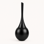 Sculptural Toilet Brush with Holder – Long Handle Bathroom Brush, Minimalist Design