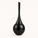 Sculptural Toilet Brush with Holder – Long Handle Bathroom Brush, Minimalist Design