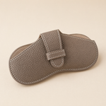 Sunglasses Case Pouch – Sandal Shaped PU Leather Eyewear Bag Portable Glasses Protector