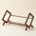 Bamboo Desktop Bookshelf – Desk Book Organizer, Small Bookcase, Home Office Storage