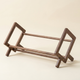 Bamboo Desktop Bookshelf – Desk Book Organizer, Small Bookcase, Home Office Storage