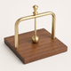 Napkin Holder for Table – Wood Base Metal Frame Cafe Restaurant Kitchen Decor