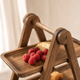 3 Tier Wooden Serving Stand – Tiered Tray Dessert Display for Parties and Entertaining